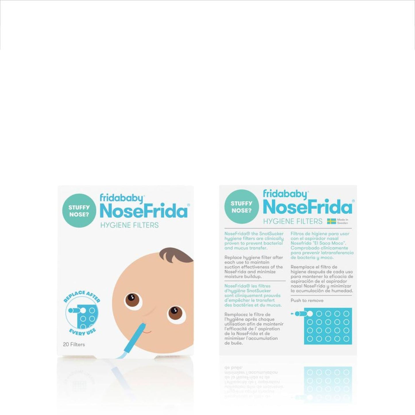 Filtros Higiénicos Para Aspirador Nasal