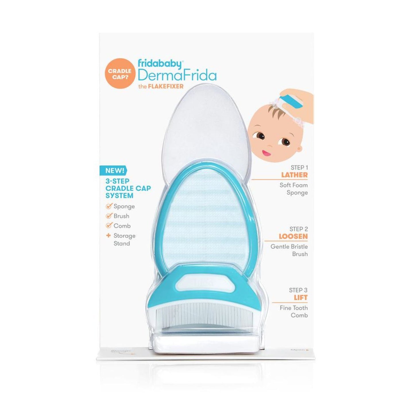 Esponja Removedora De Escamas para Bebés