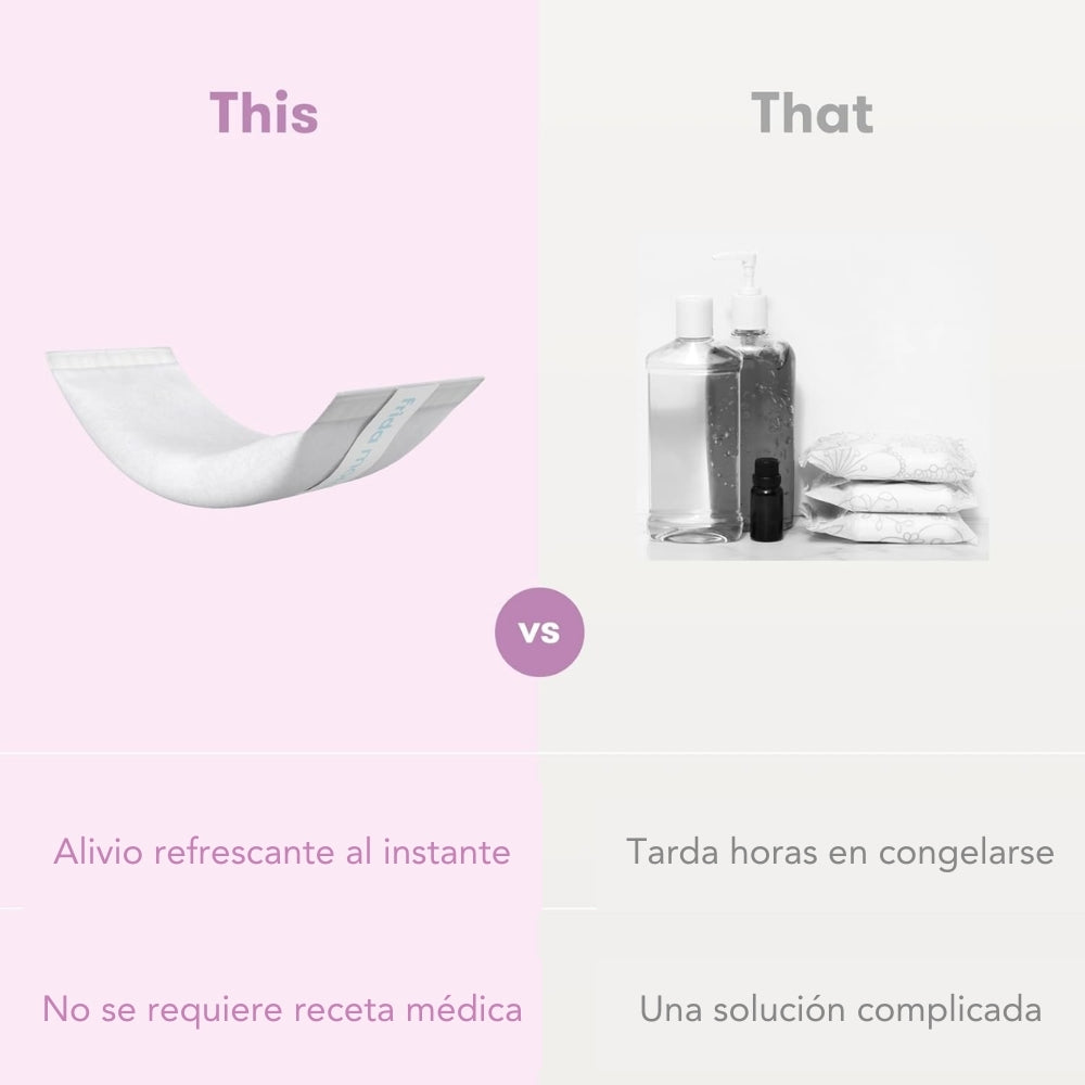 Toallas Femeninas Frías Instantáneas para Posparto