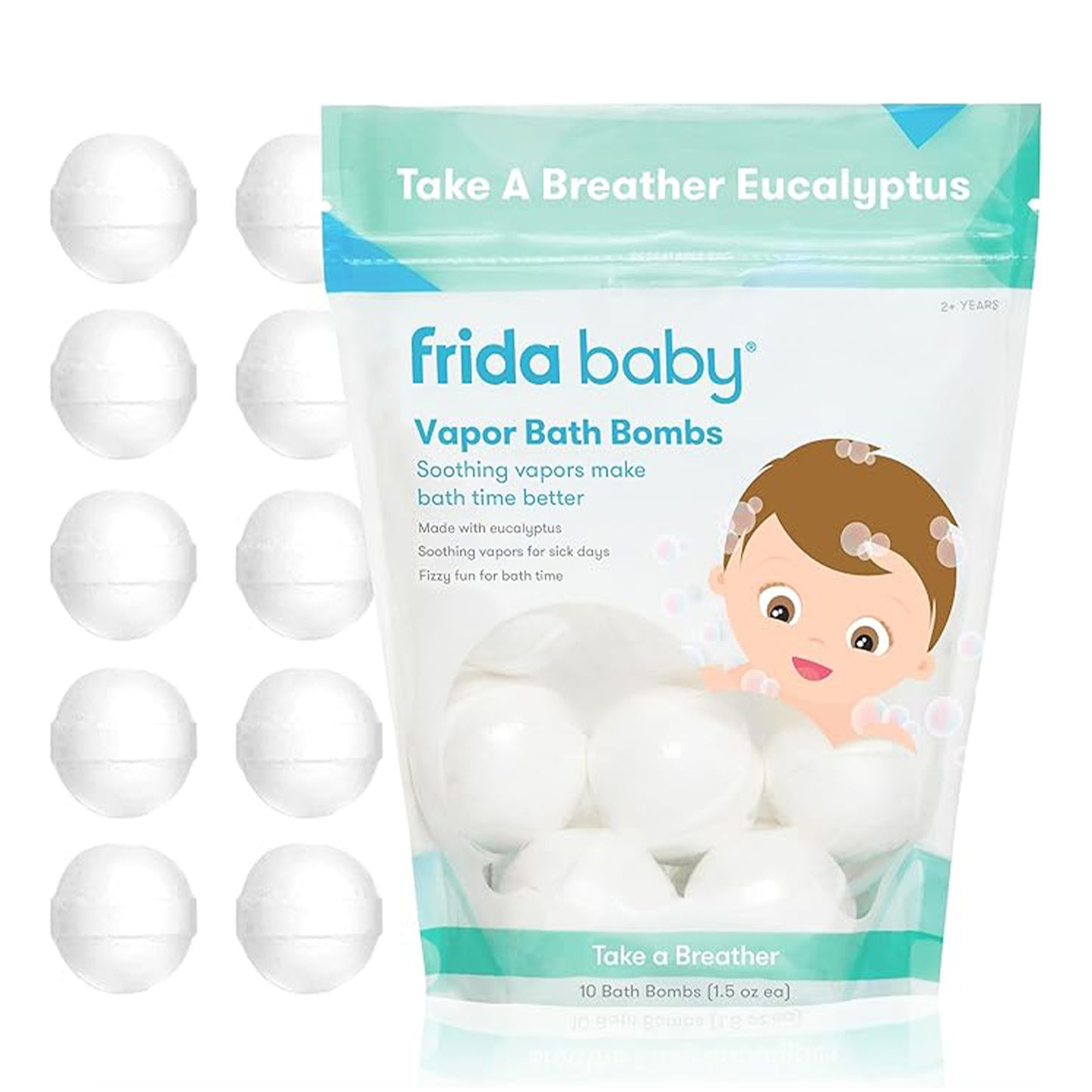 Bombas Efervecentes para Tina 10pzs