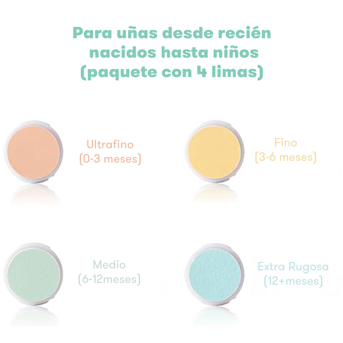 Almohadillas de Repuesto de Lima Eléctrica para Uñas