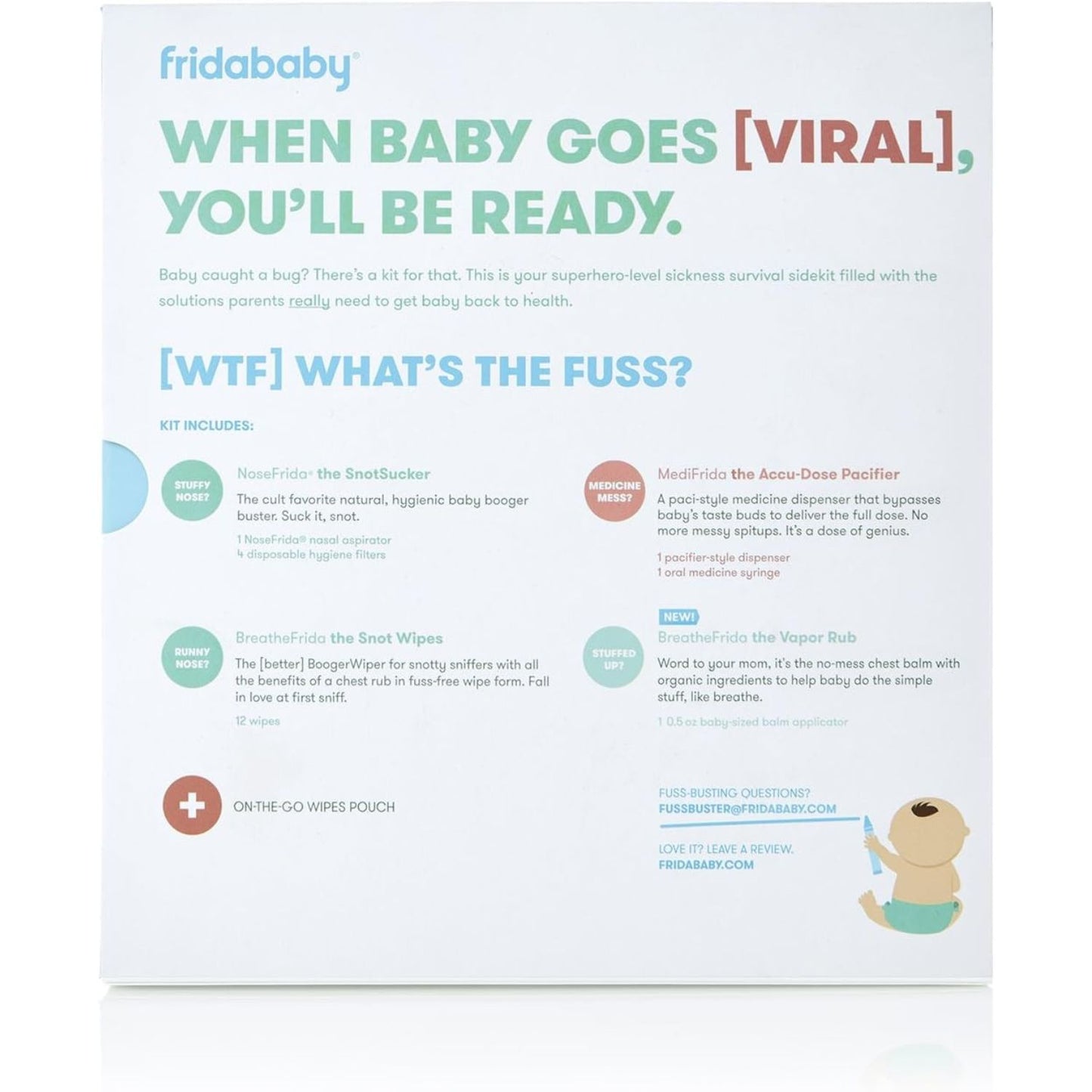 Kit para Días de Enfermedad Bebés y Niños